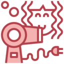 electronics,woman,avatar,user,people,beauty,girl,hair dryer,dryer,hairdressing,curly ok 